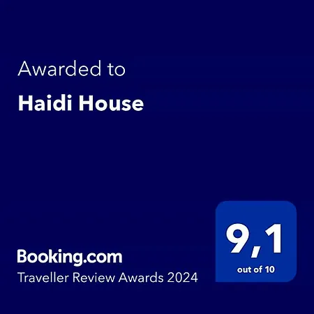 Haidi House فندق مبيت وإفطار أَجيرولا